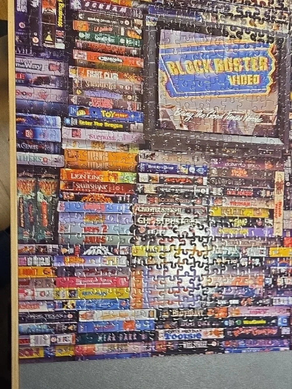Blockbuster-Themed Puzzle